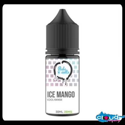 PODS & SALTS - Mango ICE 30ml Salts