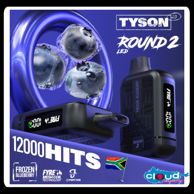 TYSON - Round 2 12000 Puff Disposable 5%