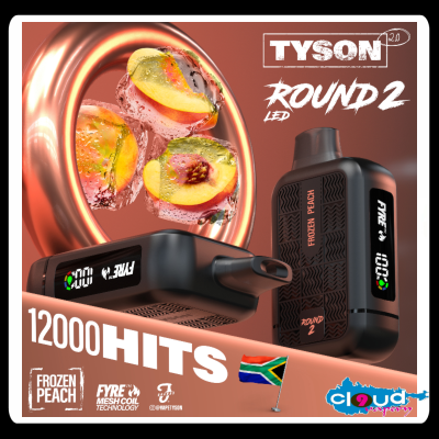 TYSON - Round 2 12000 Puff Disposable 5%