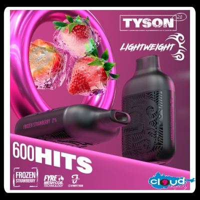 TYSON - Lightweight 600 Puff Disposable 2%