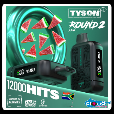 TYSON - Round 2 12000 Puff Disposable 5%